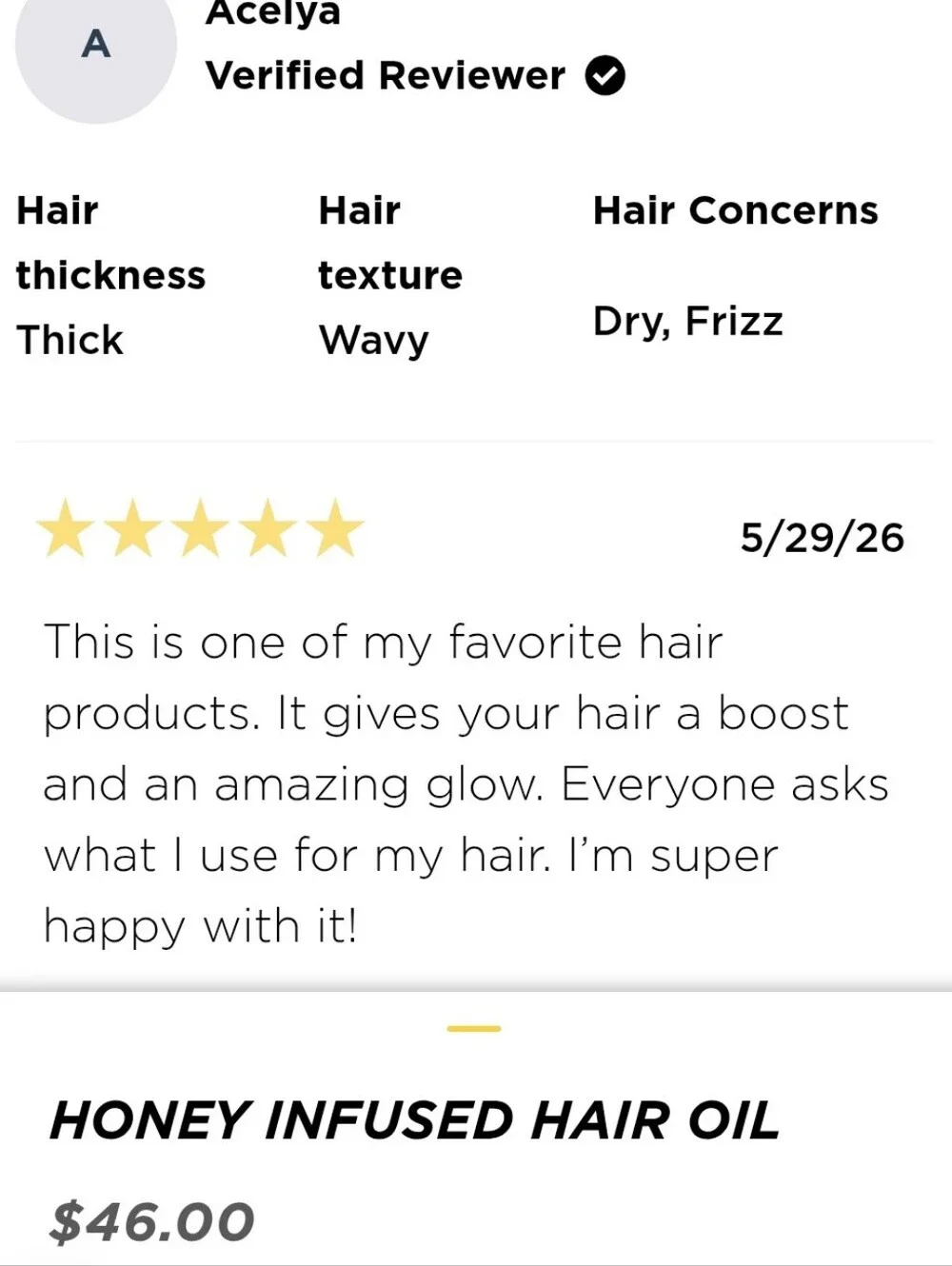 GISOU Honey Infused Hair Oil Shine Heat Protect Anti Frizz NEW 1.7 oz MSRP $46